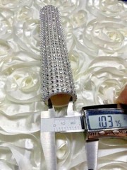Bling Universal Bouquet Holder Crystal Rhinestone Wedding Bride Bouquet Holder