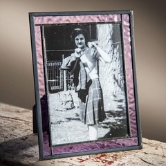 J Devlin Purple Stained Glass Picture Frame 5×7 | Wedding and family photos; …