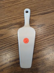 Vintage Decorative Porcelain Cake Server Cutter Holiday Wedding Birthday Etc.