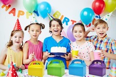 Versatile Gable Blue Treat Boxes – 12-Pack Perfect for Birthday & Baby Showers