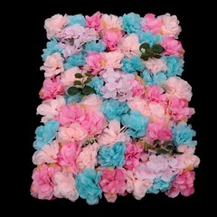 12PC 60x40cm Flower Wall Panel Artificial Flower Wall Backdrop Wedding Celebraty