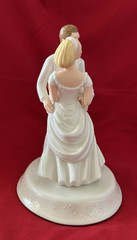 Vintage Lenox Opal Innocence Bride & Groom Wedding Cake Topper Figurine