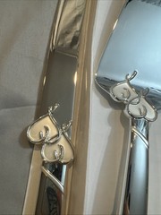 Lenox Silver Plated 2 Piece Dessert Set True Love