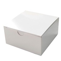 White 100 pcs Cake FAVOR BOXES 4″x4″x2″ Wedding Party Decorations GIFT Supply