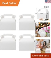 30-Pack Eco-Friendly White Party Favor Boxes – Perfect for Any Celebration