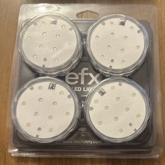 EFX Remote Controlled Set of 4 Colored LED Lights