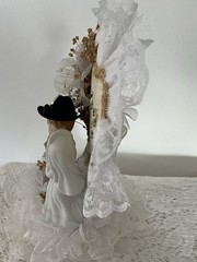 Western Wedding Cake Topper Handcrafted in the USA- Vintage