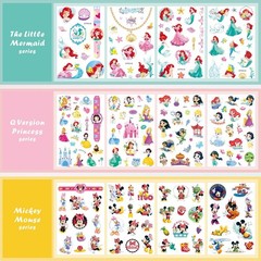 Princess Tattoos Kids, 40 Sheets Cartoon Tattoos Party Favor Set for Girls Bo…