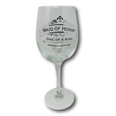 Insignia Maid of Honor Toasting Wine Glass Enesco