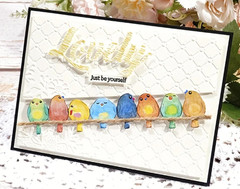 Cute Birds Metal Die Cuts,Cute 8Pcs Birds Frame Background Wedding Cutting Di…