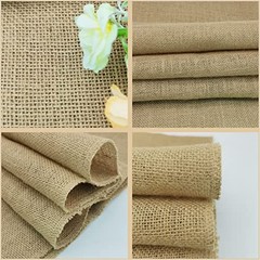 6 Pack Natural Burlap Table Runners,12 x 72 Inch Rustic Jute 6 Pack 12x72inch