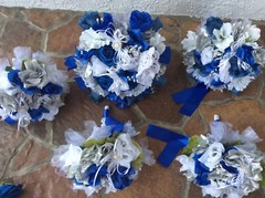 WEDDING FLOWERS BOUQUETS Decorations Sunflowers turquoise SALE THRU 9/5