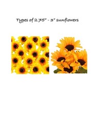 Small sunflower wedding bouquet