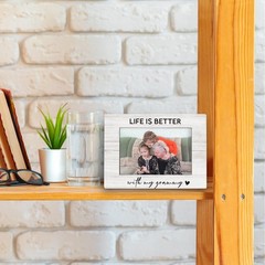 Grammy 4×6 Picture Frame, Grandkids Photo Frame, GrammyGifts for Grandma, Gif…