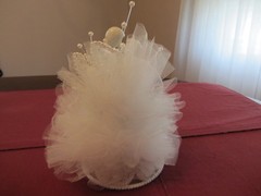 Wilton Wedding Cake Ornament Topper Lustrous Love White Bride Groom Porcelain