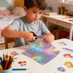 28 Holographic Cardstock Paper 8.5 x 11, 230GSM/85LB Metallic Cardstock Glitt…