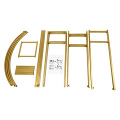 Free Standing Wedding Arch Backdrop Stand Square Metal Balloon Arch Stand