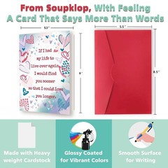 Romantic Anniversary Card & Gifts for Men, Women, Couples, Boyfriend or Girlf…