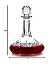 Godinger Wine Decanter Carafe Dublin Collection Wine Decanter Aerator – Wine