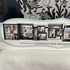 Wedding Photo Album, 24 Pre-Designed Pages, 12×12 inch, Brand NEW in Package