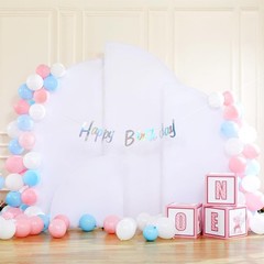 Spandex Half Moon Arch Cover Fitted Double Sided Stretchy Backdrop for Wedding