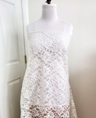 Bridal Lace White Beautiful 3 Pounds! 2 Pieces Great for Weddings