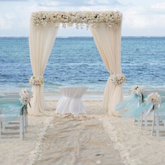10x10ft Wedding Canopy Chuppah Mandap Hardware Kit Ceremony Decor Backdrop Stand