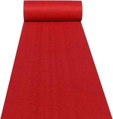 Red Aisle Runner Carpet – Wedding Ceremony & Events Decor