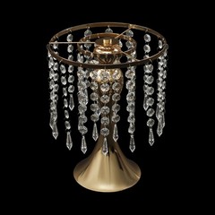 10PCS Gold Dual-ring Flower Stands Crystal Flower Stand Flower Arrangement Stand