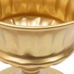 10Pcs 15cm Gold Metal Centerpieces Flower Vase Wedding Anniversary Party Decor