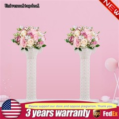 Set of 2 Roman Column Pillar Pedestal Statue Sculpture Decor wedding backdrop
