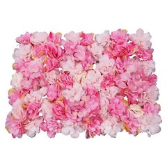 Floral Backdrop Wedding Party Decor 6pcs Artificial Flower Wall Panels 60*40cm~