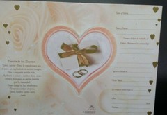 100 Invitaciones De Boda (Spanish Wedding Invitations) Fiesta, Favors,Matrimonio