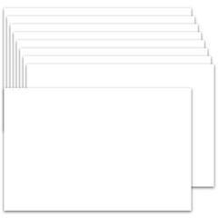 50 Pack 5×7 Cardstock Paper, 80lb White Thick inches, white