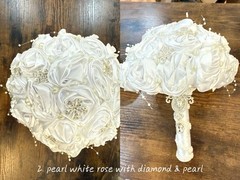 Communion Bouquet, prom bouquet, bridal bouquet, artificial flowers