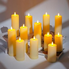 12 Pack Outdoor Waterproof LED Flameless Simulated wick#12 Simulated wick#12