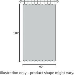 Whiteceiling drapeswith string lights 6-panel design,each panel 5 feet x 10 feet
