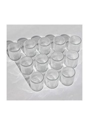 24 Pieces Clear Candle Holder Wedding Centerpieces for Tables, Votive Candle