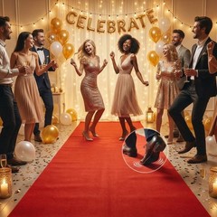 Thick Disposable Red Aisle Runner, 4×100 Feet | 50g, Indoor & Outdoor, Weddin…