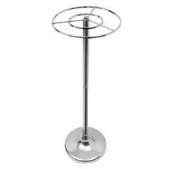 10pcs Crystal Flower Stand Silver Table Centerpieces for Wedding Party Decor