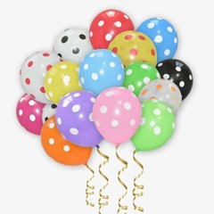 Polka Dot Spotted Balloons Jungle Safari Theme Kid Birthday Party DECOR BALOONS