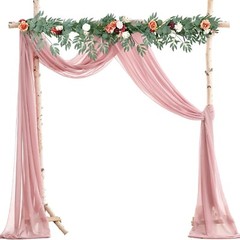 1Panel Wedding Arch Draping Fabric 20FT Chiffon Curtains for Backdrop Ceremony