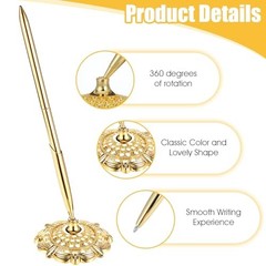 2PCS Wedding Pens – Metal Writing Ballpoint Pen with Wedding Signing