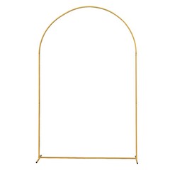 Metal Arch Backdrop Stand Gold Wedding Arch Stand Set of 3 for Party Decor