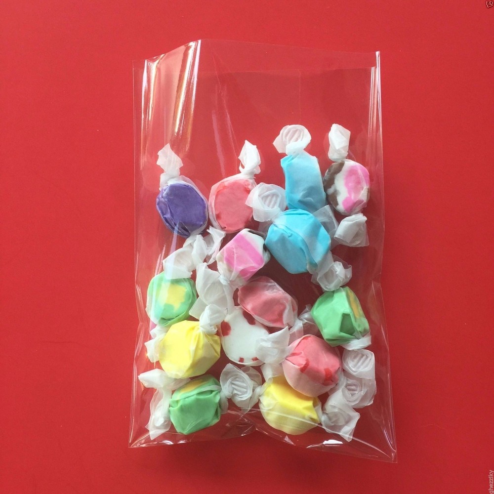 100 – Clear Cellophane Cello Small Treat Candy bags Wedding Candy buffet table