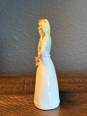 Beautiful Vintage Ceramic Wedding Cake Topper Figurine