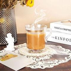 CLEAR 8 oz Plastic Shiny CUPS with Gold Rim Party Wedding Disposable Tableware