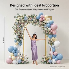 Free Standing Wedding Arch Backdrop Stand Square Metal Balloon Arch Stand
