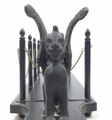 Egyptian Styled Decanter Centerpiece 25.75″ Long