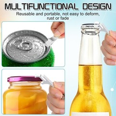 100 Pcs Bottle Opener Keychain Bulk Thank You Wedding Favors for Guests